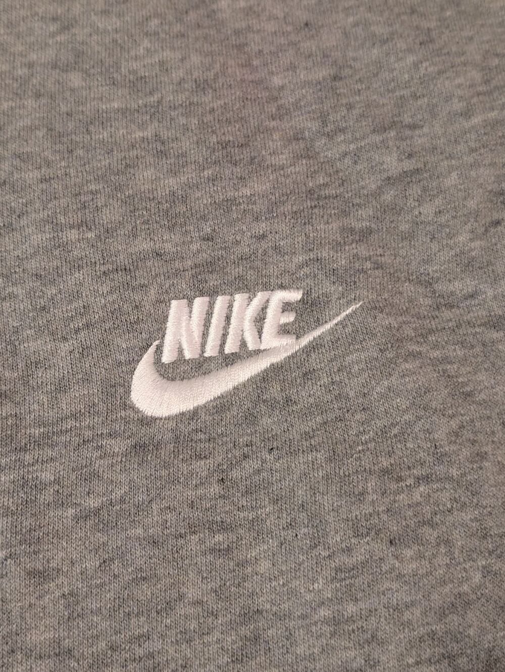 NWT Nike Men's Sweatshirt XL Gray Sportswear Club Fleece Crewneck (0287) - Picture 1 of 12